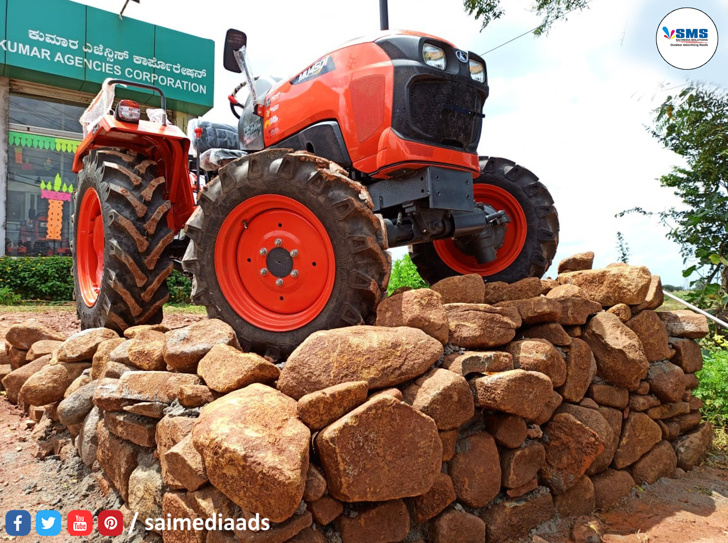 Gallery Image_Welcome Arch For Kubota By Sai Media Solutions_SaiMediaAds_Chennei