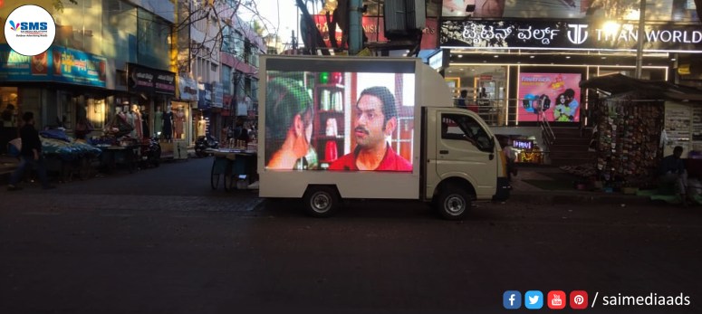 LED Advertising Van By Sai Media Solutions
